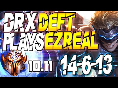 DragonX Deft Plays Ezreal vs Syndra - 10.11