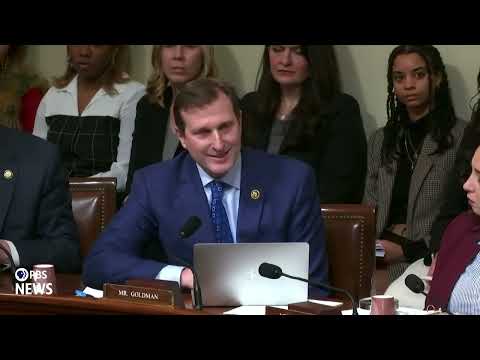 WATCH: ICE's tactics are 'outright fascist,' Rep. Goldman tells agency's acting director