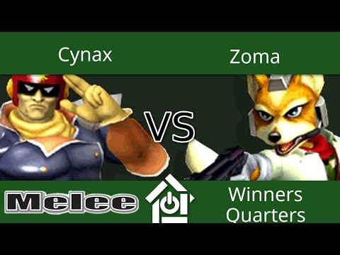 Down to Smash @ UAB - Cynax (Captain Falcon) vs Zoma (Fox) - Melee Winners Quarters