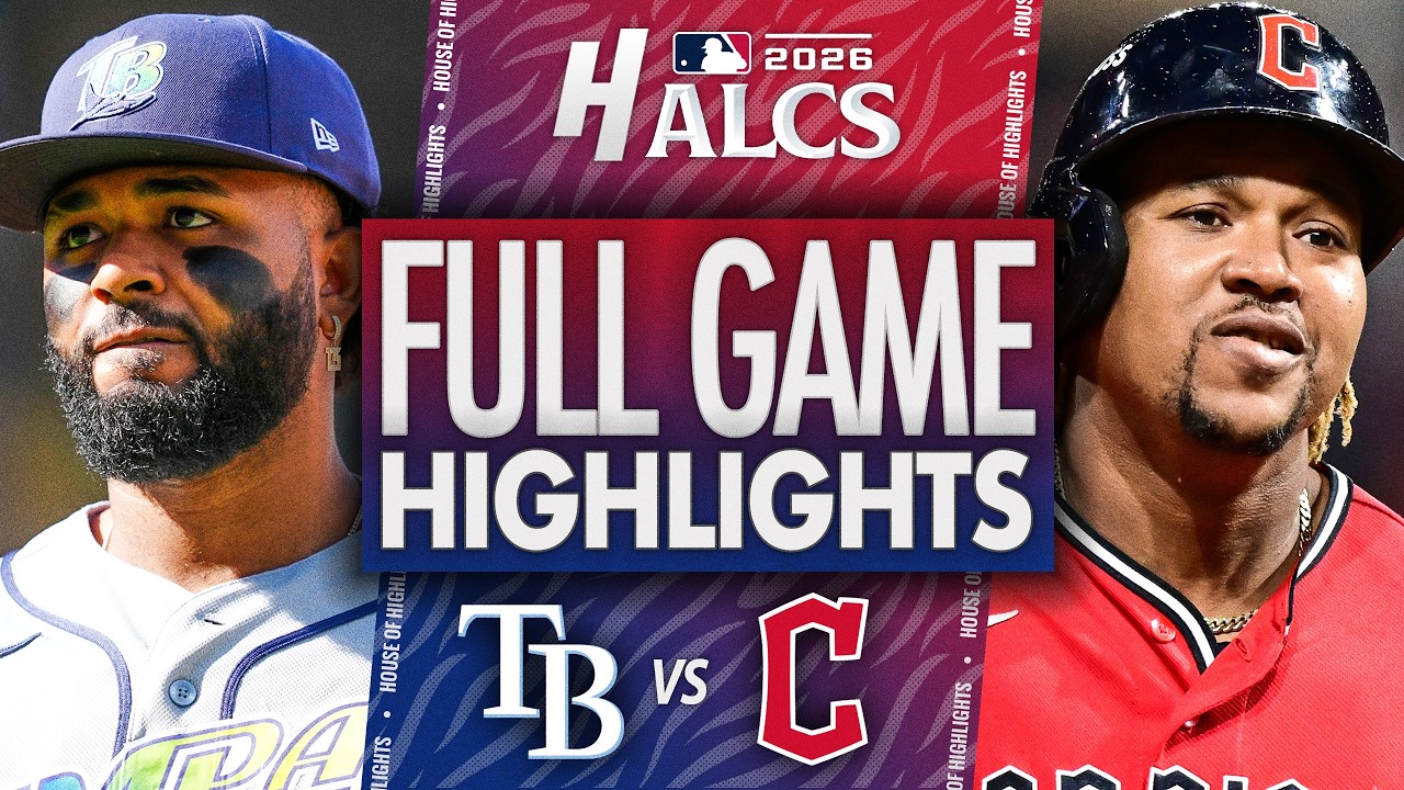 ⚾ [MLB ALCS] 2026.10.16 탬파베이 레이스 2-3 클리블랜드 가디언스 하이라이트