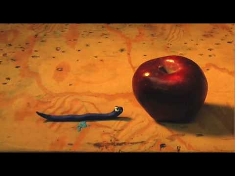 Experimental Animation ( Work 2.2 ) " Worms " by Elvis Ngeow