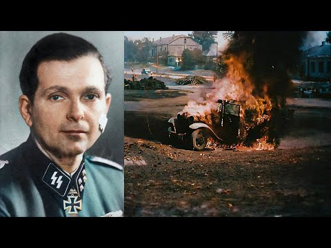 The end of Helmut Kämpfe | The highest-ranking SS officer burned alive by the French resistance