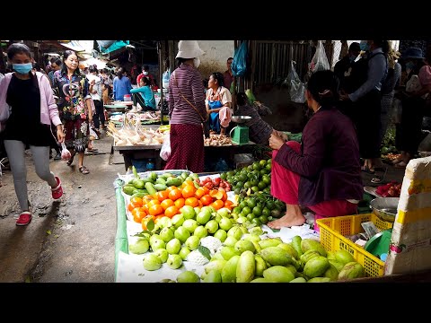 Street Food Tour - Life In Phnom Penh Wet Market In The City