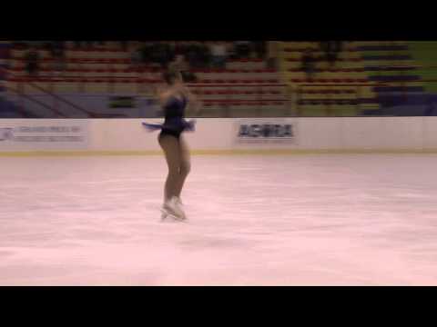 26 Anita MADSEN (DEN) - ISU JGP Trofeo W.Lombardi 2011 Junior Ladies Short Program