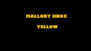 mallory knox yellow
