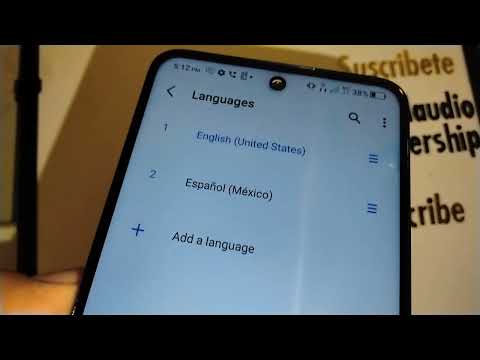 Change language phone TCL 30V 5G | How to change language phone from Spanish to English or any