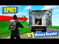 EPIC TRAP TRUCK STRATEGY In Fortnite Battle Royale! EPIC TRAP TRUCK STRATEGY In Fortnite Battle Royale!
