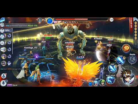 Saint Seiya : Awakening - Legion Boss Damage Divine Ikki Blood Elf Cosmo