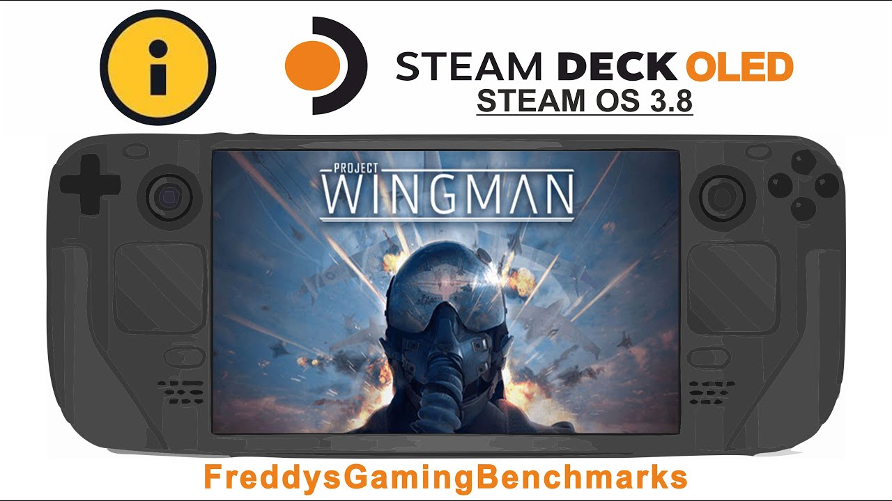 Project Wingman on Steam Deck OLED with Steam OS 3.8
