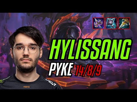 HYLISSANG - PYKE vs PANTHEON Support - EUW Master - Patch 11.7 QUADRAKILL