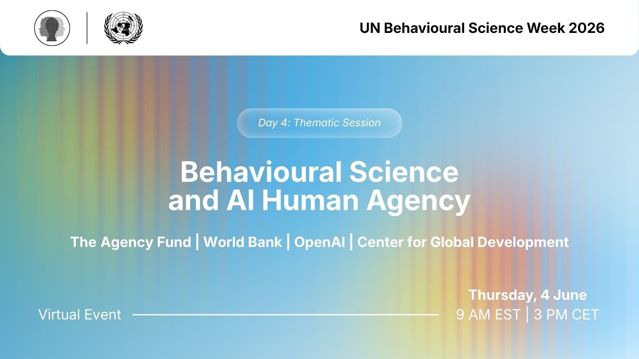 Behavioural Science and AI Human Agency