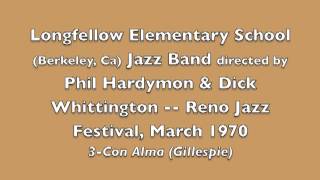 3 of 10 Con Alma. Longfellow (Berkeley, CA) Elementary School Jazz Band, Reno 1970