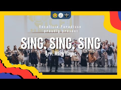 SING, SING, SING!, Arr. by Mark Hayes - PSM Vocalista Paradisso UPN "Veteran" Yogyakarta