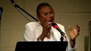 Barbara Haynes sings &quot;My God Is Real&quot;