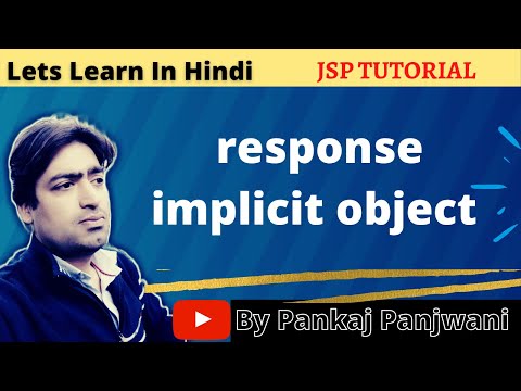 JSP 7 | response implicit object | Hindi | YCT Academy