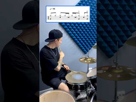 drum rhythm | funky groove #drumlessons #drumming #drums
