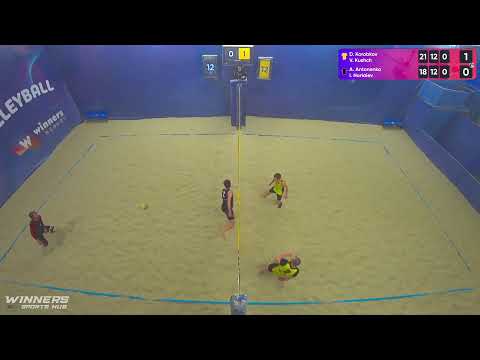 15:45 D. Korobkov / V. Kushch - A. Antonenko / I. Horiaiev 18.03.2023 | Winners Beach Volleyball