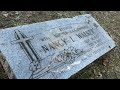 Mystery surrounds headstone of 'Nancy L. Walker' dug up in Detroit