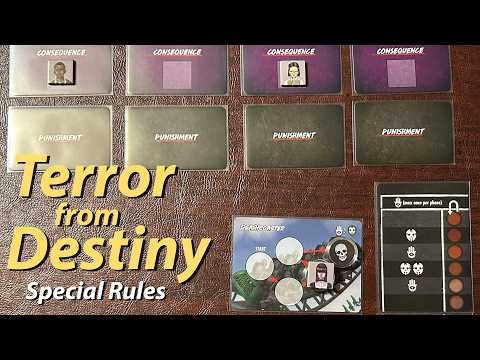 Terror from Destiny - Special Rules