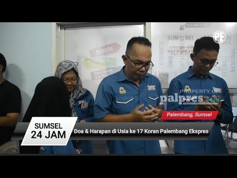 Doa Serta Harapan HUT Ke 17 Harian Umum Palembang Ekspres