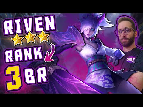 TFT - PEGUEI RANKING 3 BR JOGANDO DE RIVEN - PATCH 11.1 - GAMEPLAY EXPLICATIVA