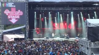 Sum 41 -Master of Puppets (Metallica cover) Live @Rock for People 2011