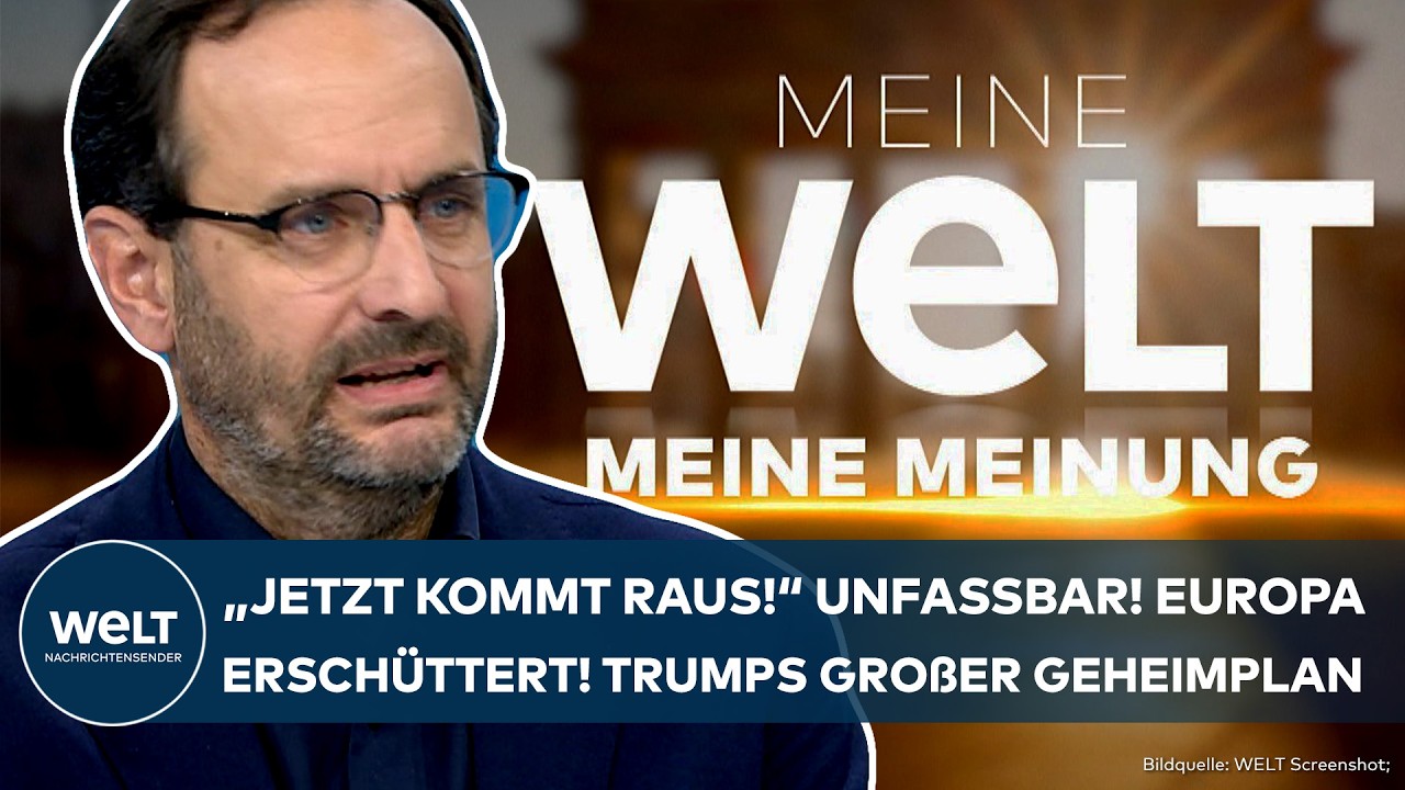 USA: "Jetzt kommt raus! Es gibt einen Geheimteil!" Brutal! Donald Trumps heimlicher Plan für Europa