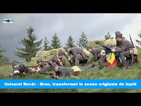 Culoarul Rucăr   Bran, transformat în scene originale de luptă