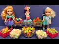 Candy store ! Elsa & Anna toddlers shop for colorful candies