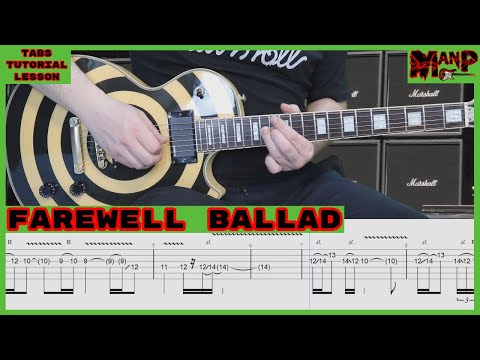Farewell Ballad || Zakk Wylde Cover || Guitar Tab || Tutorial || Lesson