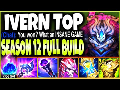 The most UNBELIEVABLE Season 12 Ivern-Daisy Full Build COMEBACK 🔥 LoL Ivern Preseason 2022 Gameplay