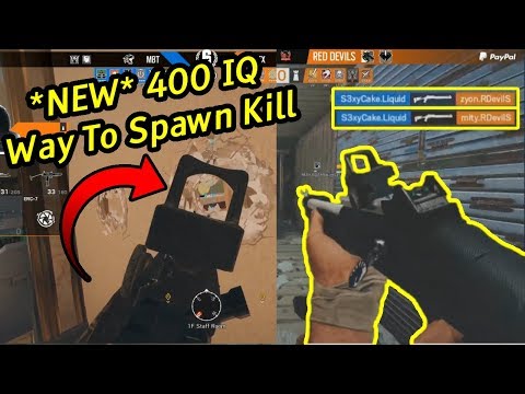 Thermite Shotgun In Pro League - *NEW* 400 IQ Way To Spawn Kill - Rainbow Six Siege