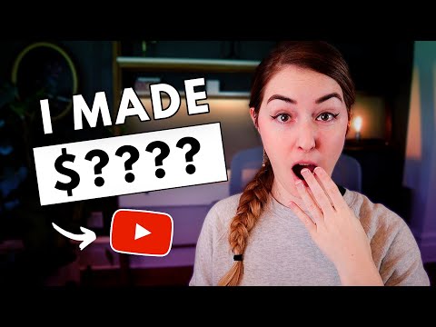 My YOUTUBE PAYCHECK: How much I make with 3000 subscribers (as a small YouTuber!)