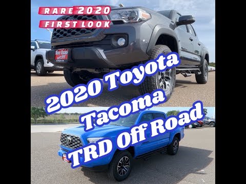 2020 Toyota Tacoma TRD Off Road Rare First look, Options & Drive