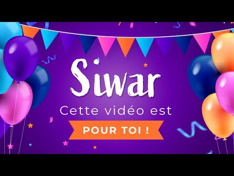 Happy birthday Siwar! 🎉🐱 All my birthday wishes just for you!