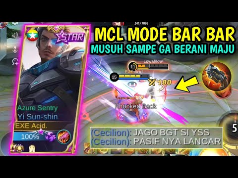 MCL SERIES MODE BAR BAR TOP GLOBAL YSS BIKIN MUSUH GA BISA MAEN | EMBLEM TERBARU YI SUN SHIN