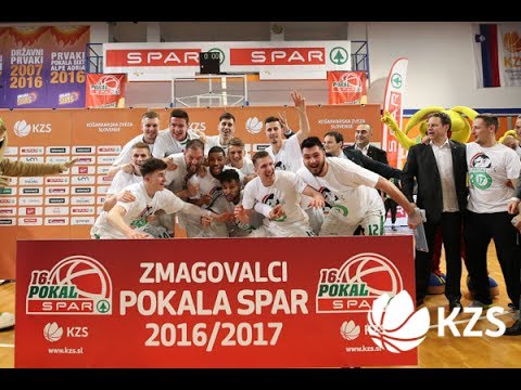 Union Olimpija : Krka - finale - Pokal Spar - Sezona 2016/17