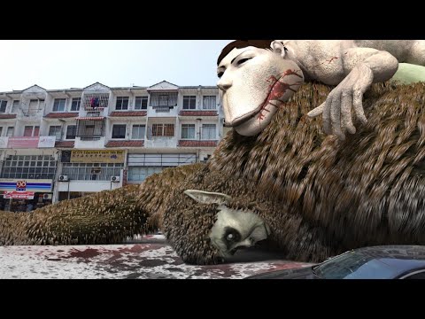 attack on titan Cart titan and Beast titan in modern world