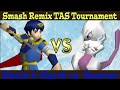 Smash Remix TAS Tournament Match 8 Marth Vs Mewtwo