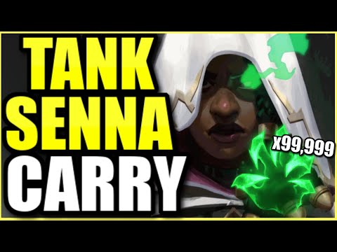 THIS is why I can't stop playing TANK SENNA - League of Legends