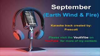 EARTH WIND &amp; FIRE  - KARAOKE  - September