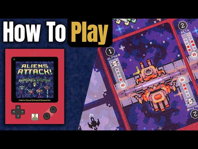 Aliens Attack! Card Game video thumbnail