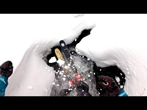 Forsvinner ned hullet