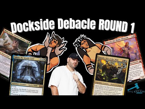 cEDH Gameplay DocksideDebacle#3 ROUND 1 w/ @MaskedWolf  - Minsc & Boo // Talion // Najeela // Marath