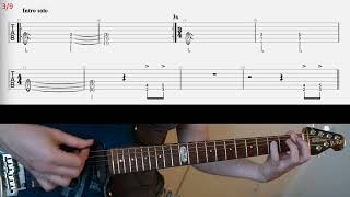Megadeth Bad Omen rhythm guitar lesson