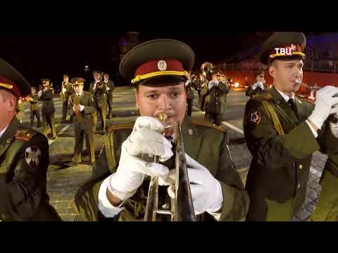 Спасская башня 2018 - Сводный военный оркестр войск национальной гвардии