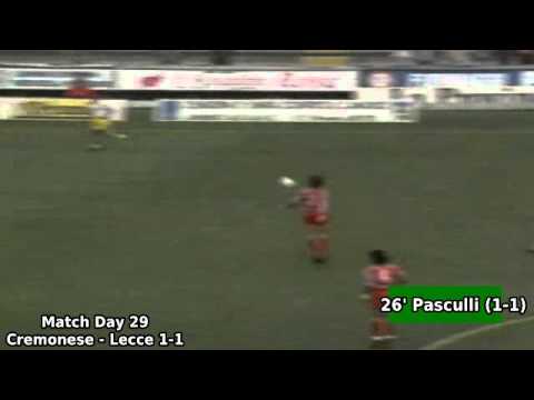 Serie A 1989-1990, day 29: Cremonese - Lecce 1-1 (Pasculli goal)