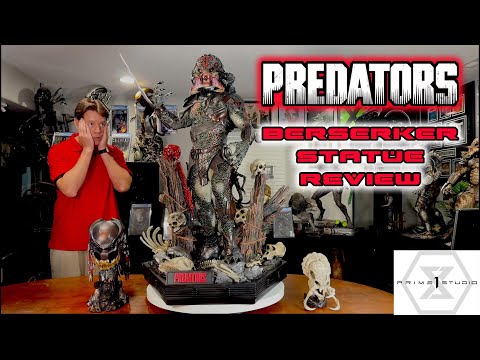 Prime 1 Studio BERSERKER PREDATOR Statue Unboxing & Review