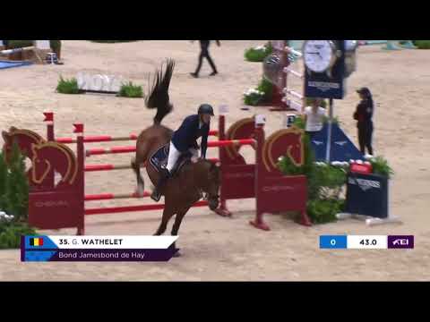 Bond Jamesbond de Hay - World Cup Grand Prix Equita Lyon - 1st round