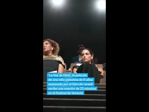 Una película sobre el asesinato de una niña palestina recibe una ovación de 23 minutos en Venecia